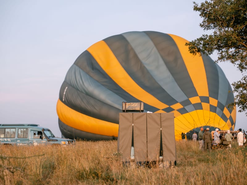 Ballon Miracle Experience catturato durante Fotografare il Serengeti