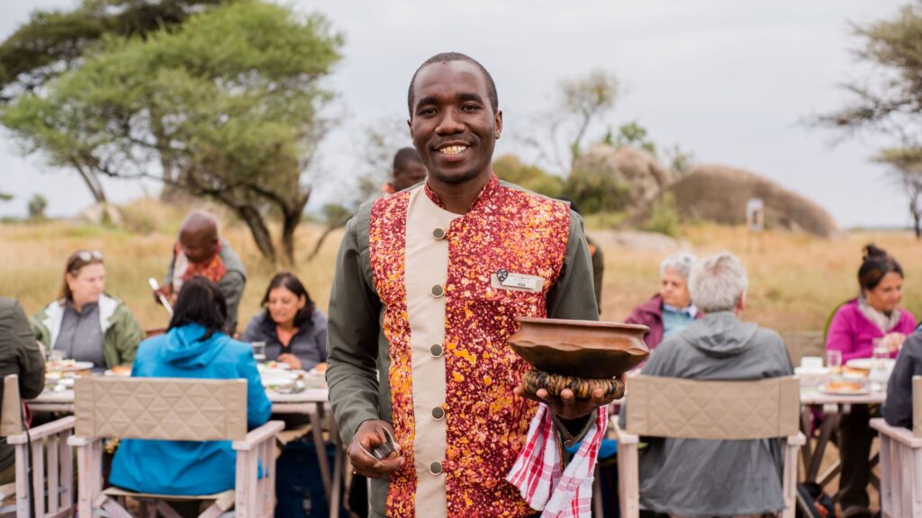Our Bush Breakfast and Lunch Chef with a Smile