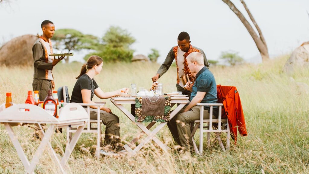 Private Bush lunch